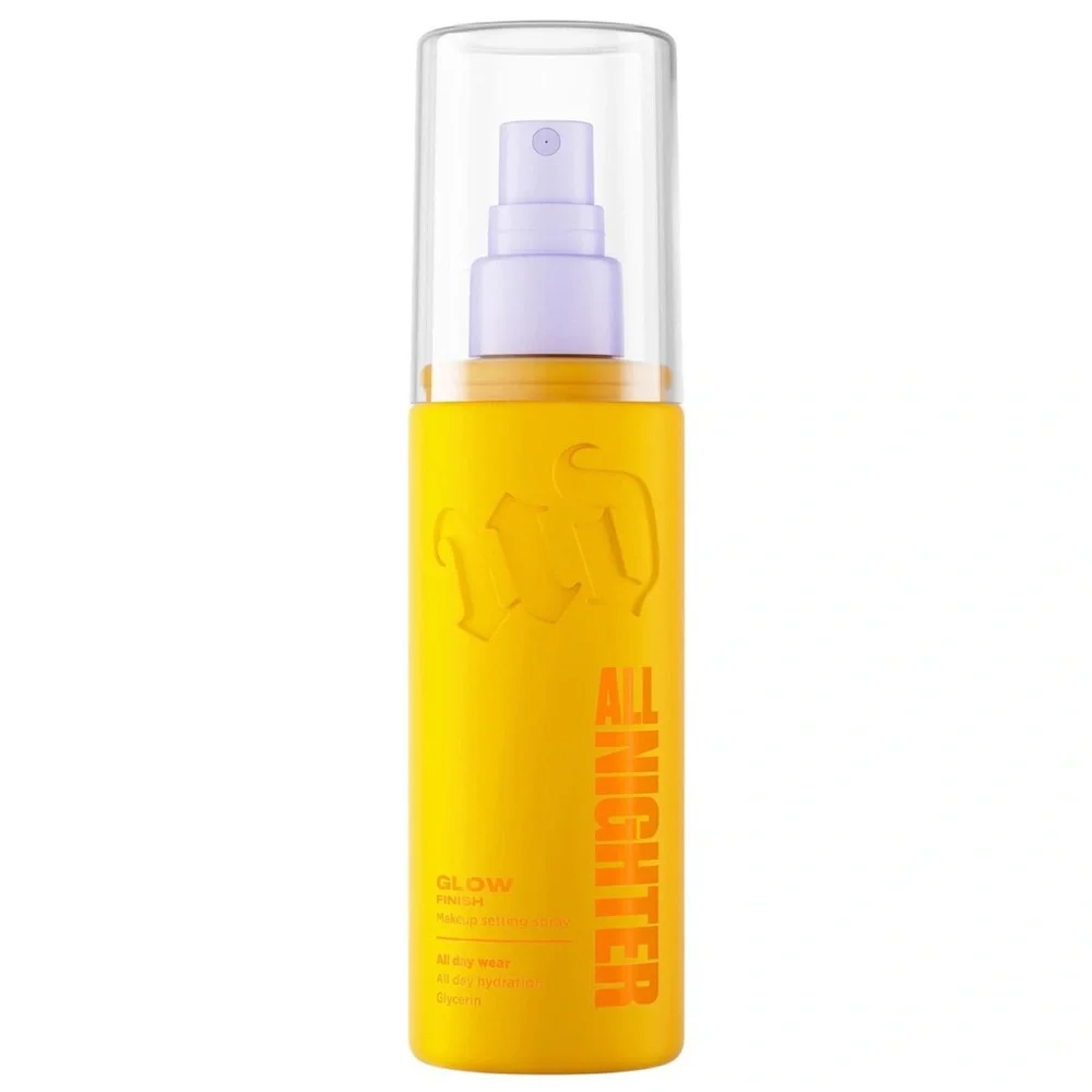 Urban Decay All Nighter 24H Glow Waterproof Makeup Setting Spray Full Size NWOB